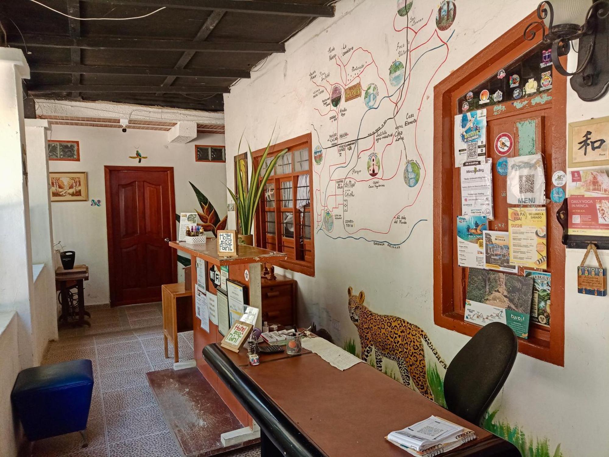 Hostal Las Mariposas Minca Exterior foto